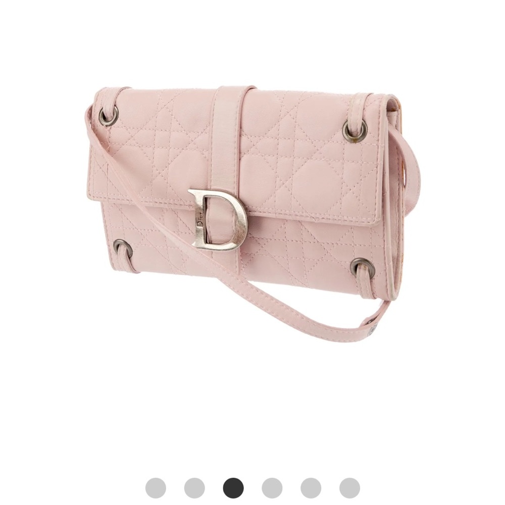 Dior Cannage Wallet on Chain